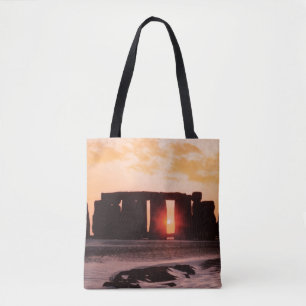Stonehenge, Winter Solstice Tote Bag