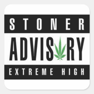 stoner advisory sticker