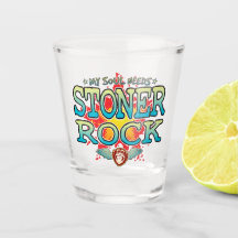 Stoner Rock Soul Shot Glass