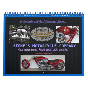 Stones Custom Motorcycle Calendar 2012