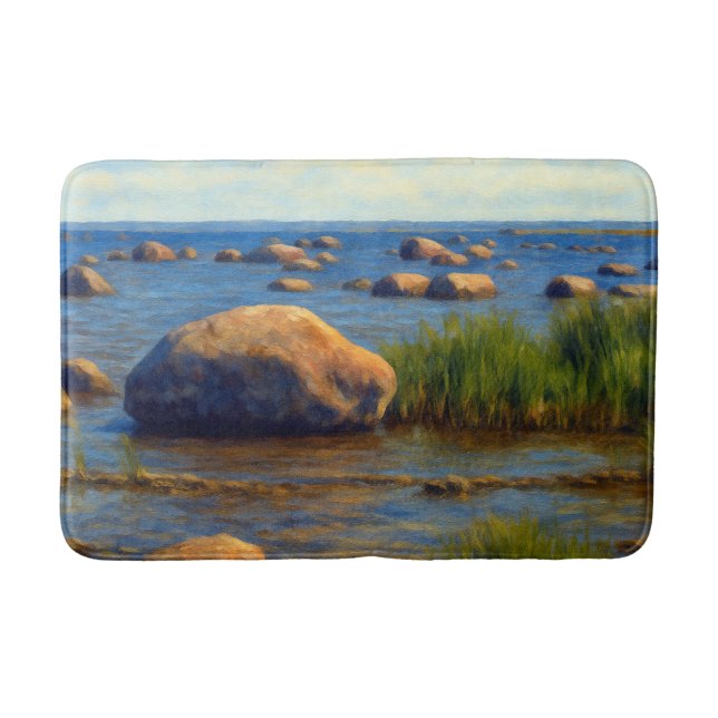 Stones of Vormsi Bath Mat (Front)