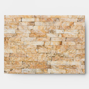 Stones pattern envelope