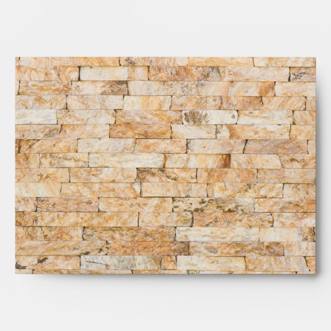 Stones pattern envelope (Front)