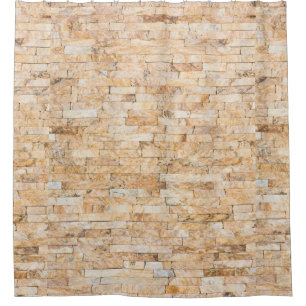 Stones pattern shower curtain