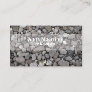 Stones Photography Abstract Nature Business Card