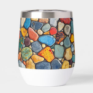 Stones, rocks, pebbles, gravel, pretty, rainbow, c
