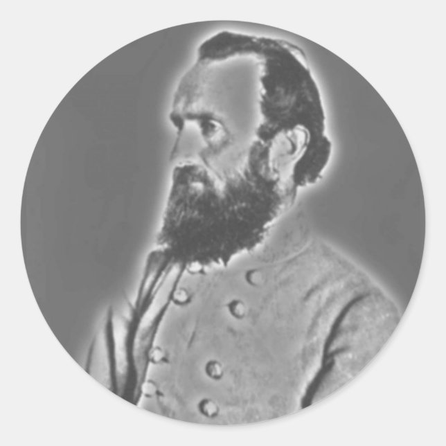 Stonewall Jackson Sticker (Front)