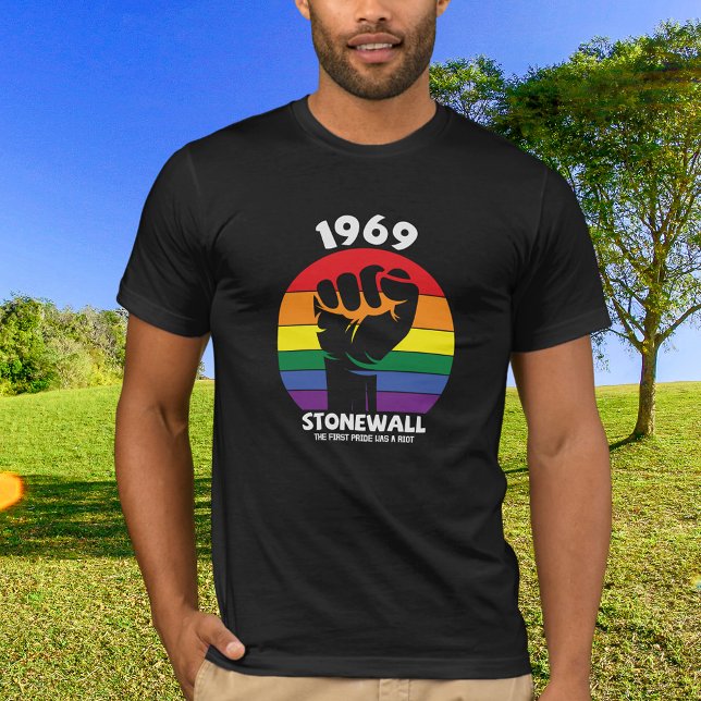 Stonewall Riot Gay Pride T-Shirt (Creator Uploaded)