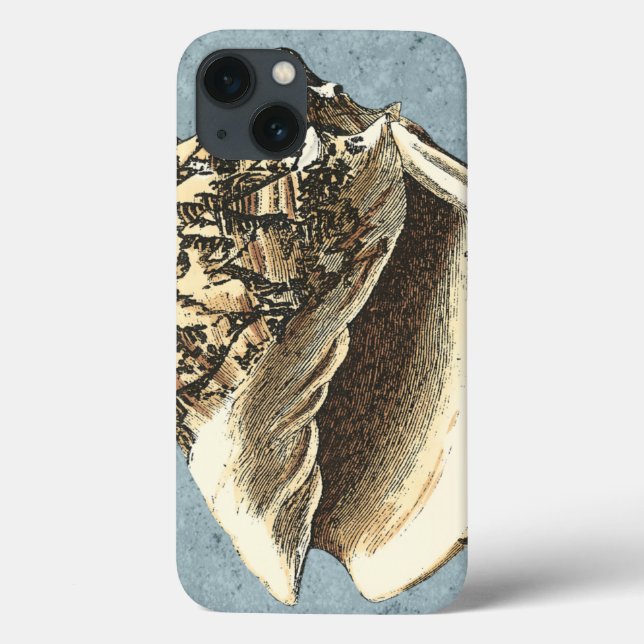 Stonewashed Conch Shell Case-Mate iPhone Case (Back)