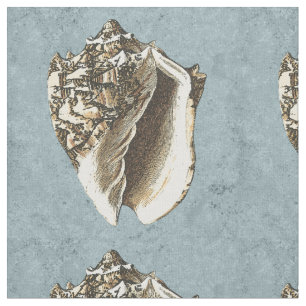 Stonewashed Conch Shell Fabric