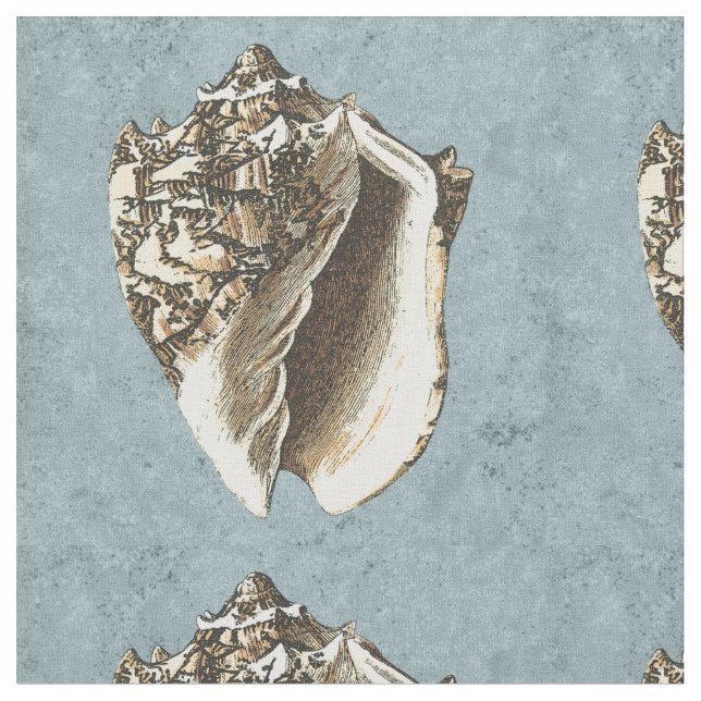 Stonewashed Conch Shell Fabric (Close Up)
