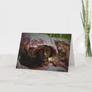 "Stonewashed" Hallowe’en Card