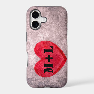 Stonewashed Heart - Personalise Monogram