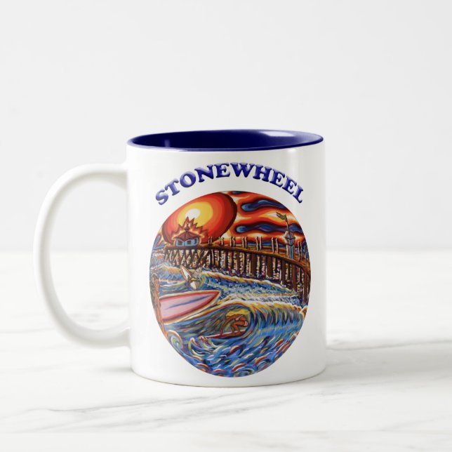 Stonewheel Surfin' Mug (Left)