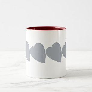 Stoney Hearts Two-Tone Coffee Mug