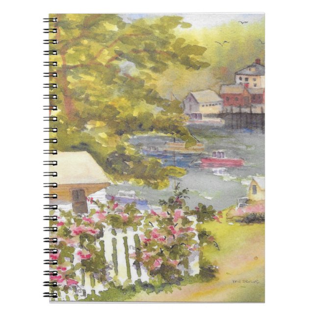 stonington harbour view notebook (Front)