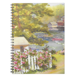 stonington harbour view notebook