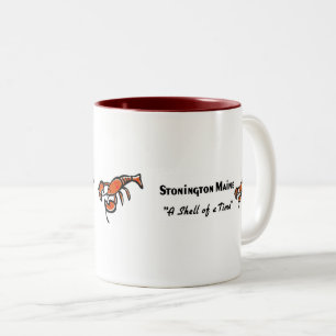 Stonington Maine Lobster Coffee Mug