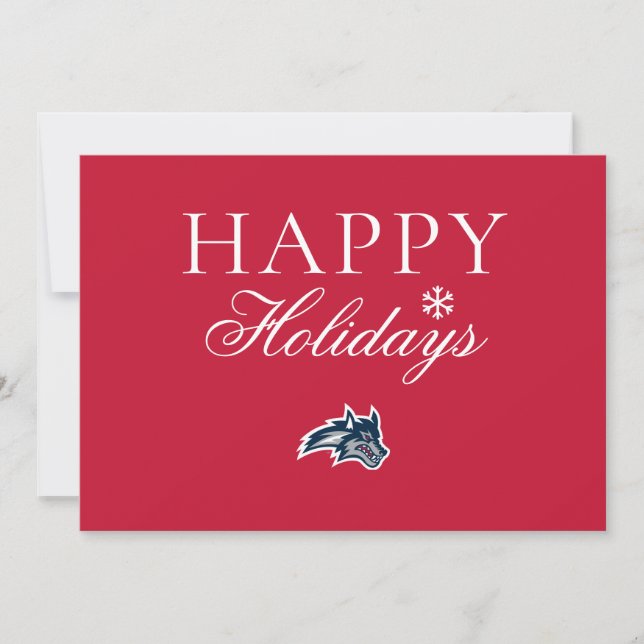 Stony Brook University | Seawolves Holiday Card (Front)