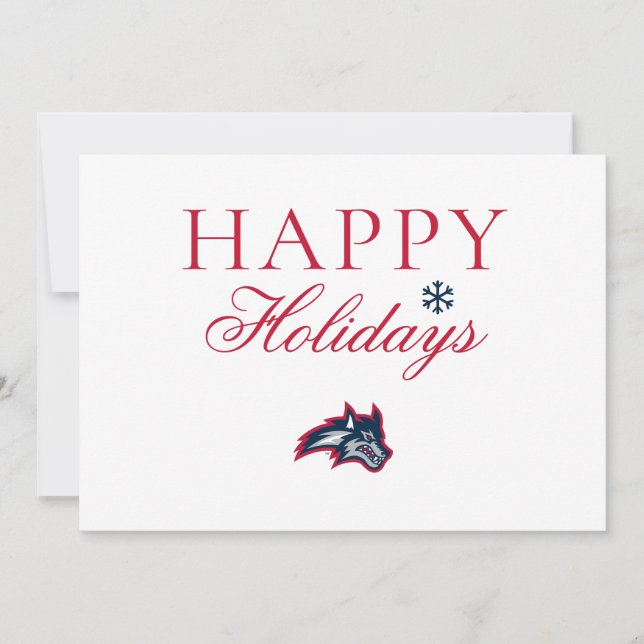 Stony Brook University | Seawolves Holiday Card (Front)