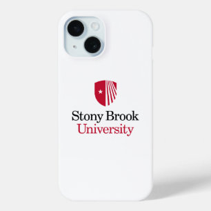 Stony Brook University   Wordmark iPhone 15 Case