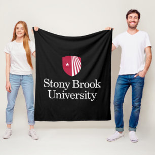 Stony Brook University Wordmark Fleece Blanket