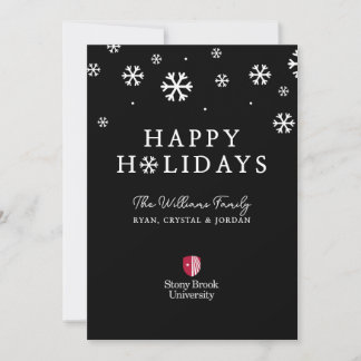 Stony Brook University | Wordmark Holiday Card