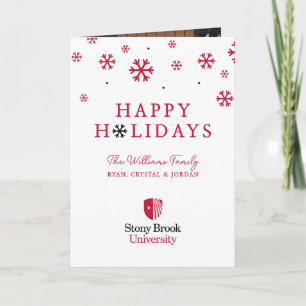 Stony Brook University   Wordmark Holiday Card