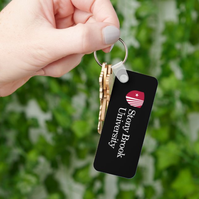 Stony Brook University | Wordmark Key Ring (Hand)