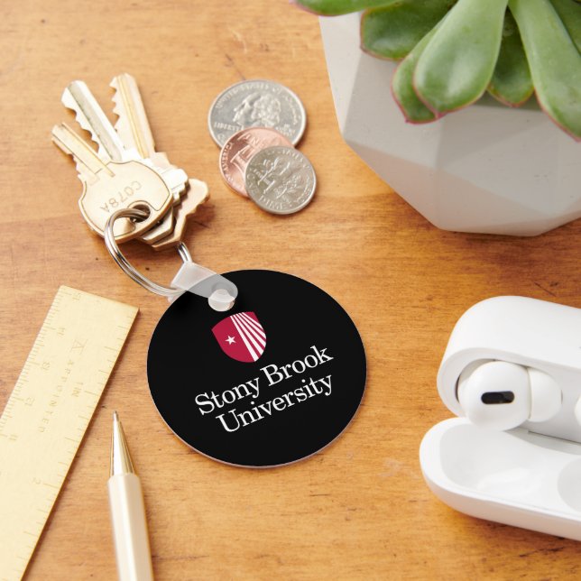 Stony Brook University | Wordmark Key Ring (Desk)