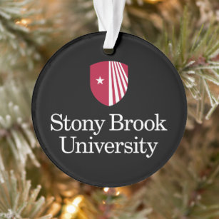 Stony Brook University   Wordmark Ornament