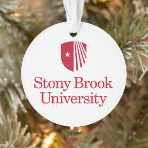 Stony Brook University   Wordmark Ornament