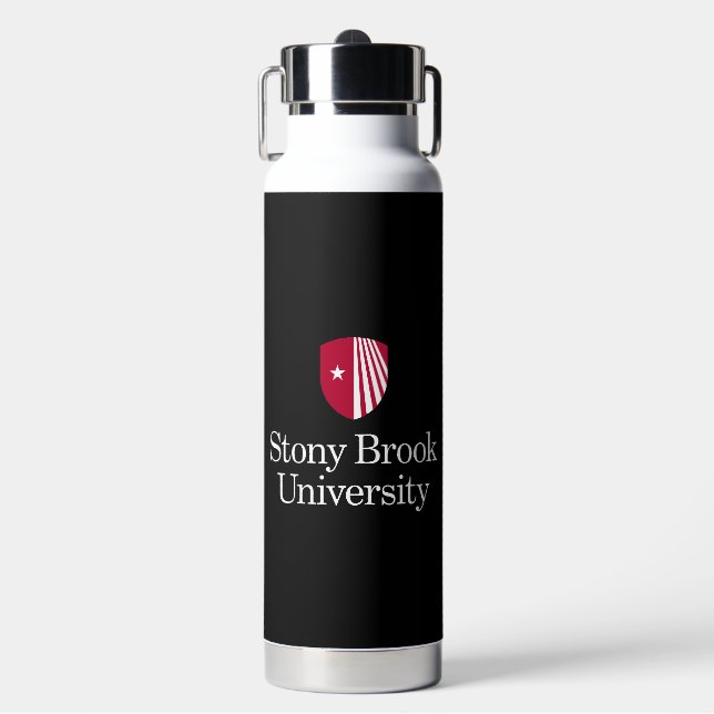 Stony Brook University | Wordmark Water Bottle (Front)