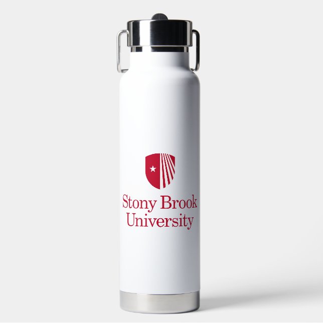 Stony Brook University | Wordmark Water Bottle (Front)