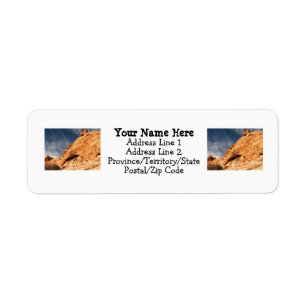 Stony Contrast Return Address Label
