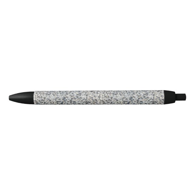 Stony pattern black ink pen (Front)