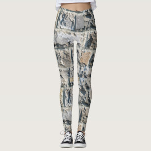 Stony pattern leggings