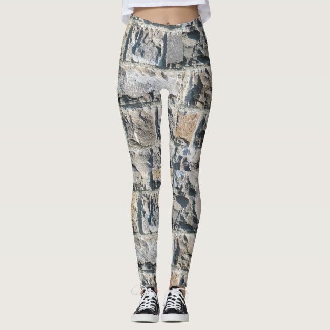Stony pattern leggings (Front)