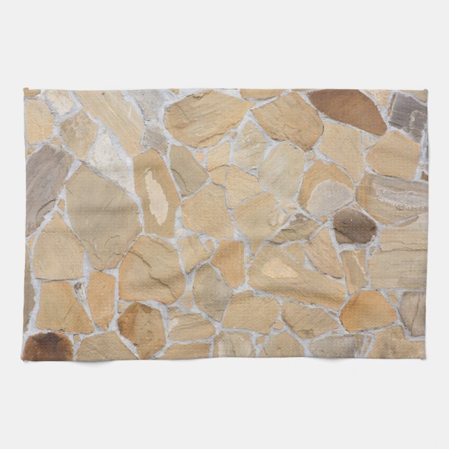 Stony pattern tea towel (Horizontal)