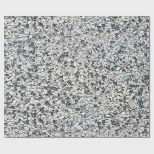 Stony pattern wrapping paper