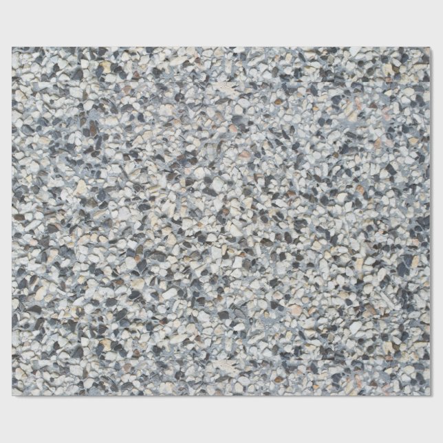 Stony pattern wrapping paper (Flat)