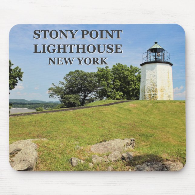 Stony Point Lighthouse, New York Mousepad (Front)