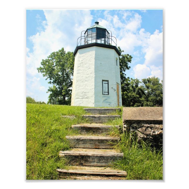 Stony Point Lighthouse, New York Photo Print (Front)