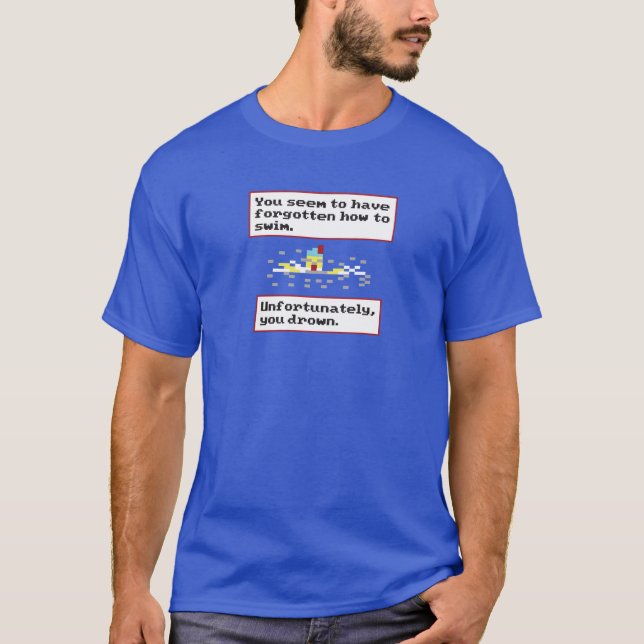 Stoopid 80's Adventure Games T-Shirt (Front)