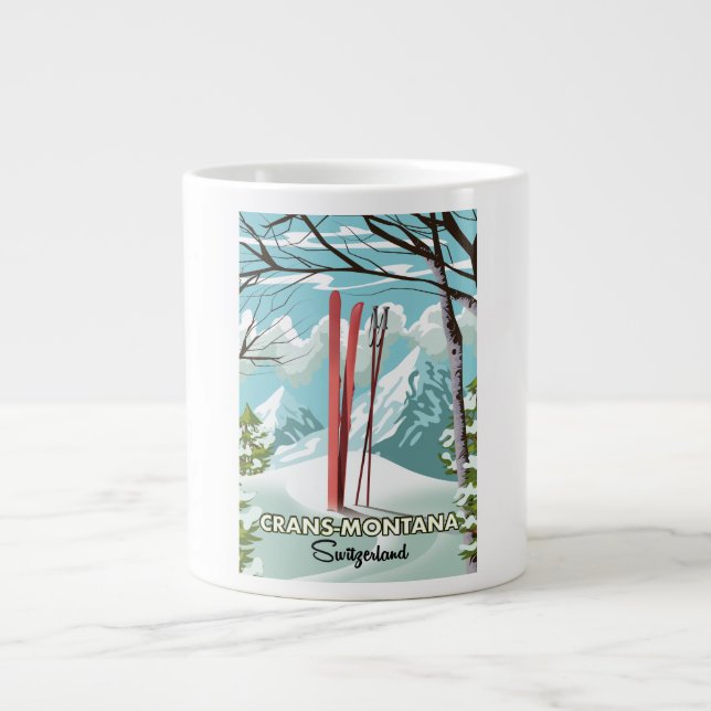 Stoos Switzerland Giant Coffee Mug (Front)