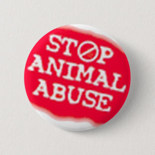 stop_abuse 6 cm round badge