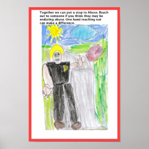 Stop Abuse Poster
