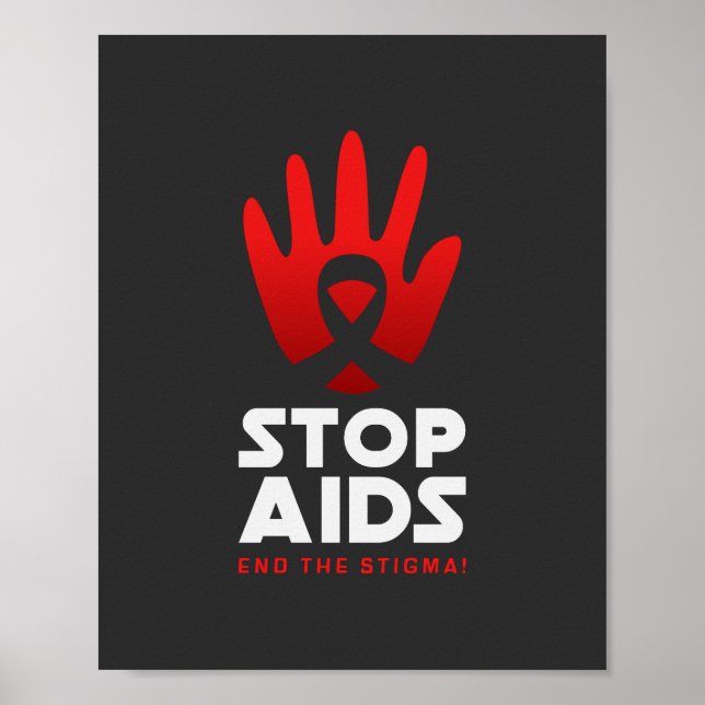 Stop Aids  Poster (Front)