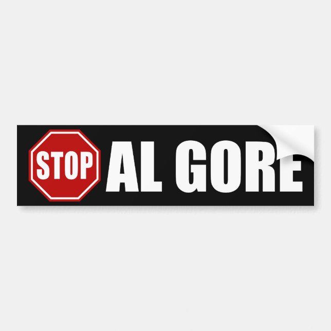 Stop Al Gore Bumper Sticker (Front)