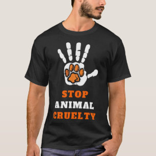 Stop Animal Cruelty Save Anti Animal Cruelty Club T-Shirt